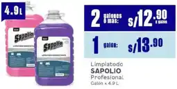 Makro Sapolio limpiatodo profesional oferta