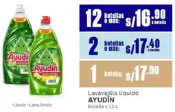 Makro Ayudín lavavajilla líquido oferta