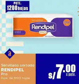 Makro Rendipel servilleta cortada pro oferta