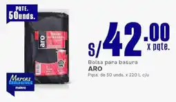 Makro Aro bolsa para basura oferta