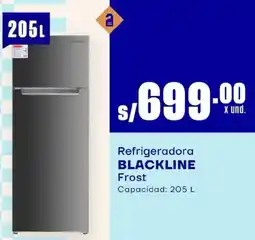 Makro Blackline refrigeradora frost oferta