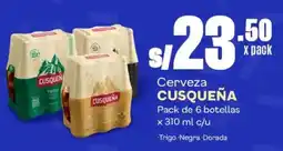 Makro Cusqueña cerveza oferta