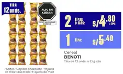 Makro BENOTI Cereal oferta