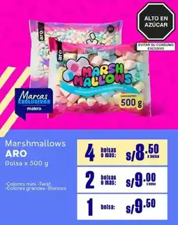 Makro Aro marshmallows oferta