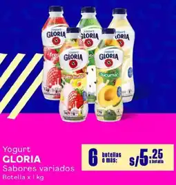 Makro Gloria yogurt sabores variados oferta