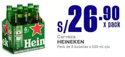 Makro Heineken cerveza oferta