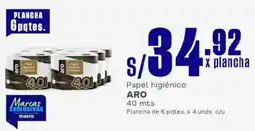 Makro Aro papel higiénico oferta