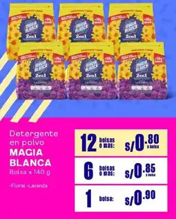 Makro Magia blanca detergente en polvo oferta