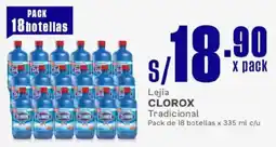 Makro Clorox lejía tradicional oferta