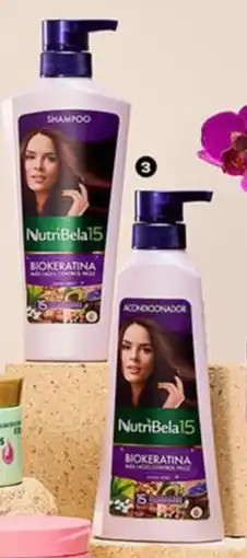 Plaza Vea Nutribela shampoo/acondicionador variedades oferta