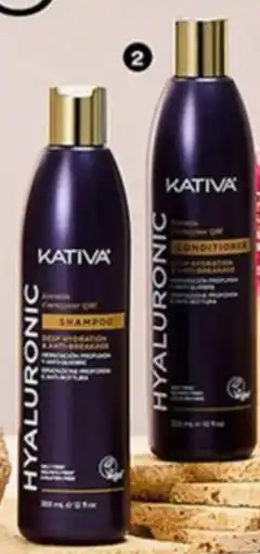 Plaza Vea Kativa shampoo / acondicionador hyaluronic keratina oferta