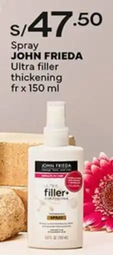 Plaza Vea John frieda ultra filler thickening oferta