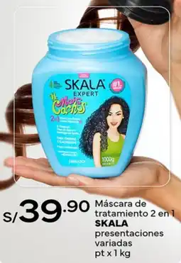 Plaza Vea Skala máscara de tratamiento 2 en 1 oferta