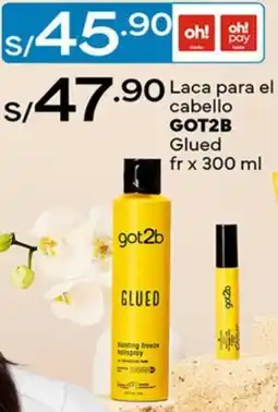 Plaza Vea Got2b laca para el glued oferta