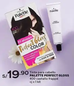 Plaza Vea Palette perfect glos tinte para cabello oferta