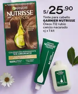 Plaza Vea Garnier nutrisse olcos tinte para cabello garnier nutrisse óleos oferta