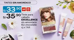 Plaza Vea Excellence tinte para cabello sin amoniace oferta