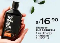 Plaza Vea The barberia shampoo 4 en 1 energy /anticaída oferta