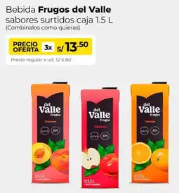 Metro Frugos del valle bebida sabores surtidos oferta