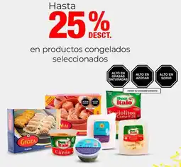 Metro En productos congelados seleccionados oferta