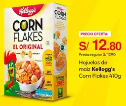 Metro Kellogg's hojuelas de maíz corn flakes oferta