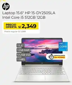 Metro Hp laptop 15.6" oferta