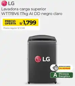 Metro Lg lavadora carga superior oferta
