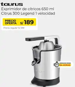 Metro Taurus exprimidor de cítricos oferta