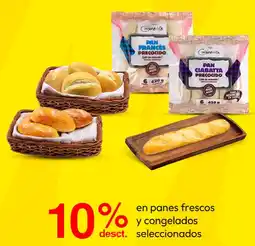Metro En panes frescos y congelados seleccionados oferta