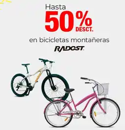 Metro Radost en bicicletas montañeras oferta