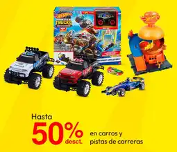 Metro En carros y pistas de carreras oferta