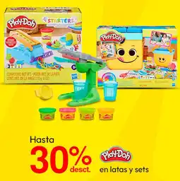Metro Play-doh en latas y sets oferta