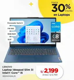 La Curacao Lenovo laptop ideapad slim 3i oferta
