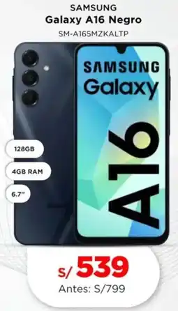 La Curacao Samsung galaxy A16 negro oferta