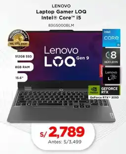La Curacao Lenovo laptop gamer oferta