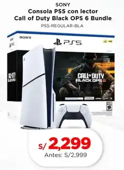 La Curacao Sony consola ps5 con lector oferta