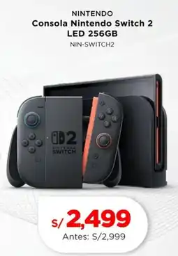La Curacao Nintendo consola nintendo switch 2 led oferta