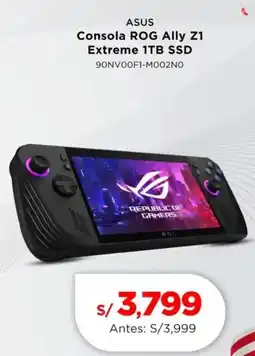 La Curacao Asus consola rog ally z1 extreme oferta