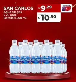 Vega San carlos agua sin gas oferta