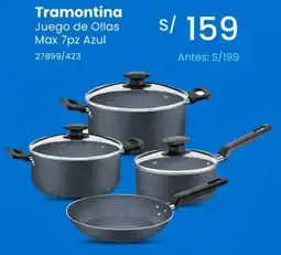 Tiendas EFE Tramontina juego de ollas max oferta