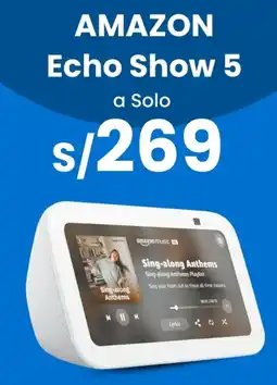 Tiendas EFE Amazon echo show 5 oferta