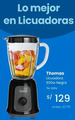Tiendas EFE Thomas licuadora oferta