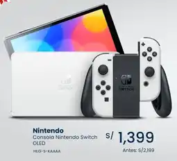 Tiendas EFE Nintendo consola nintendo switch oled oferta