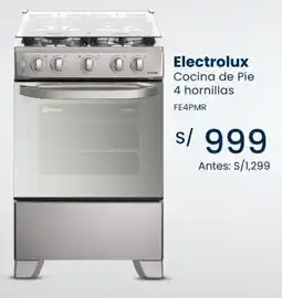 Tiendas EFE Electrolux cocina de pie oferta