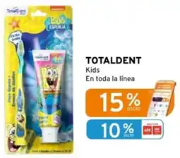 Mifarma Totaldent kids en toda la línea oferta