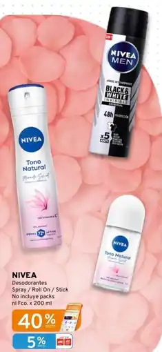 Mifarma Nivea desodorantes spray / roll on / stick oferta