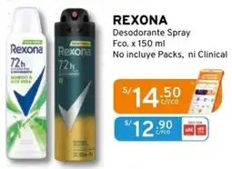 Mifarma Rexona desodorante spray oferta