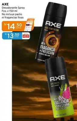 Mifarma Axe desodorante spray oferta