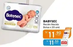 Mifarma Babysec recién nacido oferta