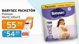 Mifarma Babysec packetón premium oferta